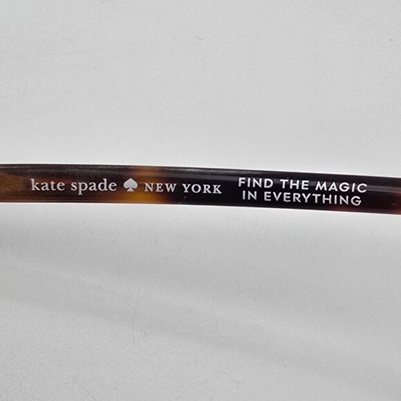 Kate Spade New York Kaileigh 086 Havana Eyeglasses Frame w/ Flexhinge 52-15-140 - Picture 8 of 10